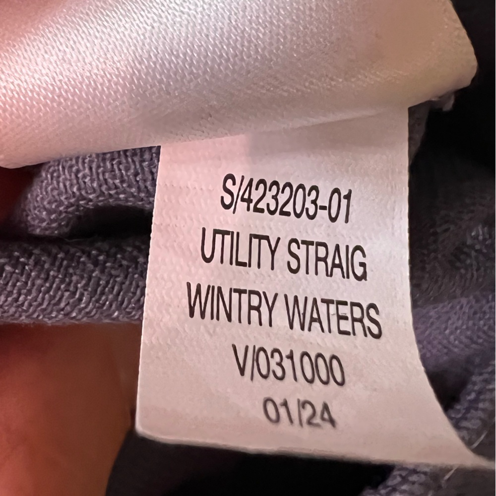 Old Navy Women's Wide Leg Utility Pants in Slate Blue/Wintery Waters Size 4 - Picture 14 of 14